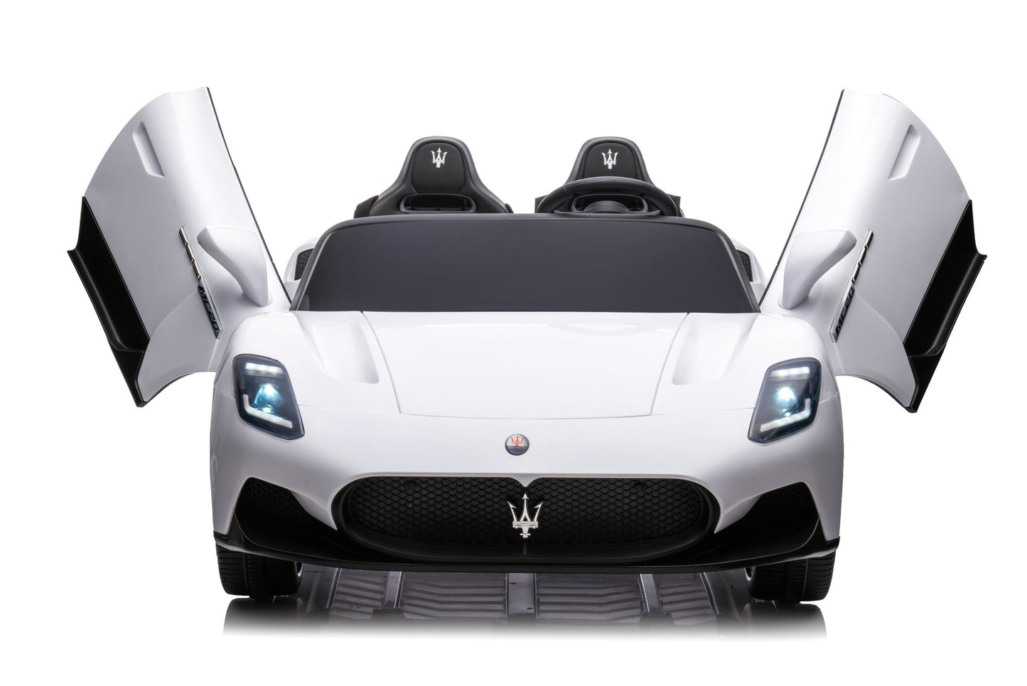 24V Maserati MC 20 Large 2 Seater Kids Ride on Car | Brushless Motor + Bluetooth + 3 Point Harness - Baby Cars