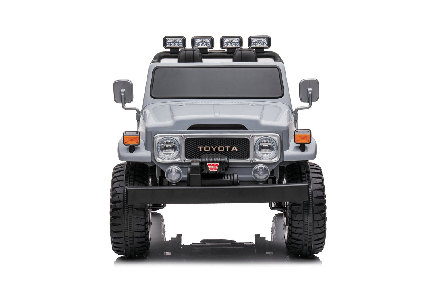 24V Toyota Land Cruiser FJ40 4x4 2 Seater Kids Ride On Car | 320 Watts + Bluetooth - Baby Cars