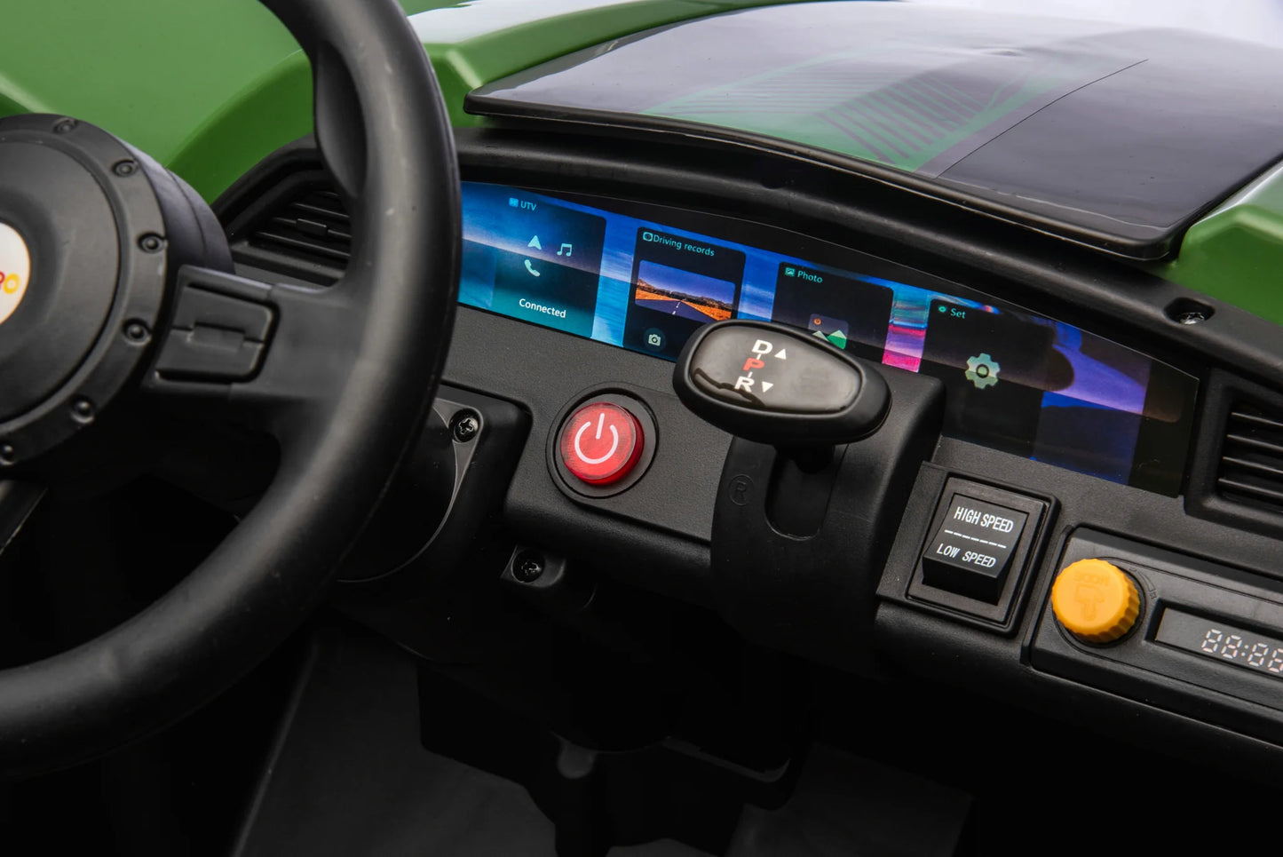 Shark Dune Racer 24V | 4x4 | 2-Seater | Electric Dune Buggy | Rubber Wheels | Leather Seats | Metal Chassis