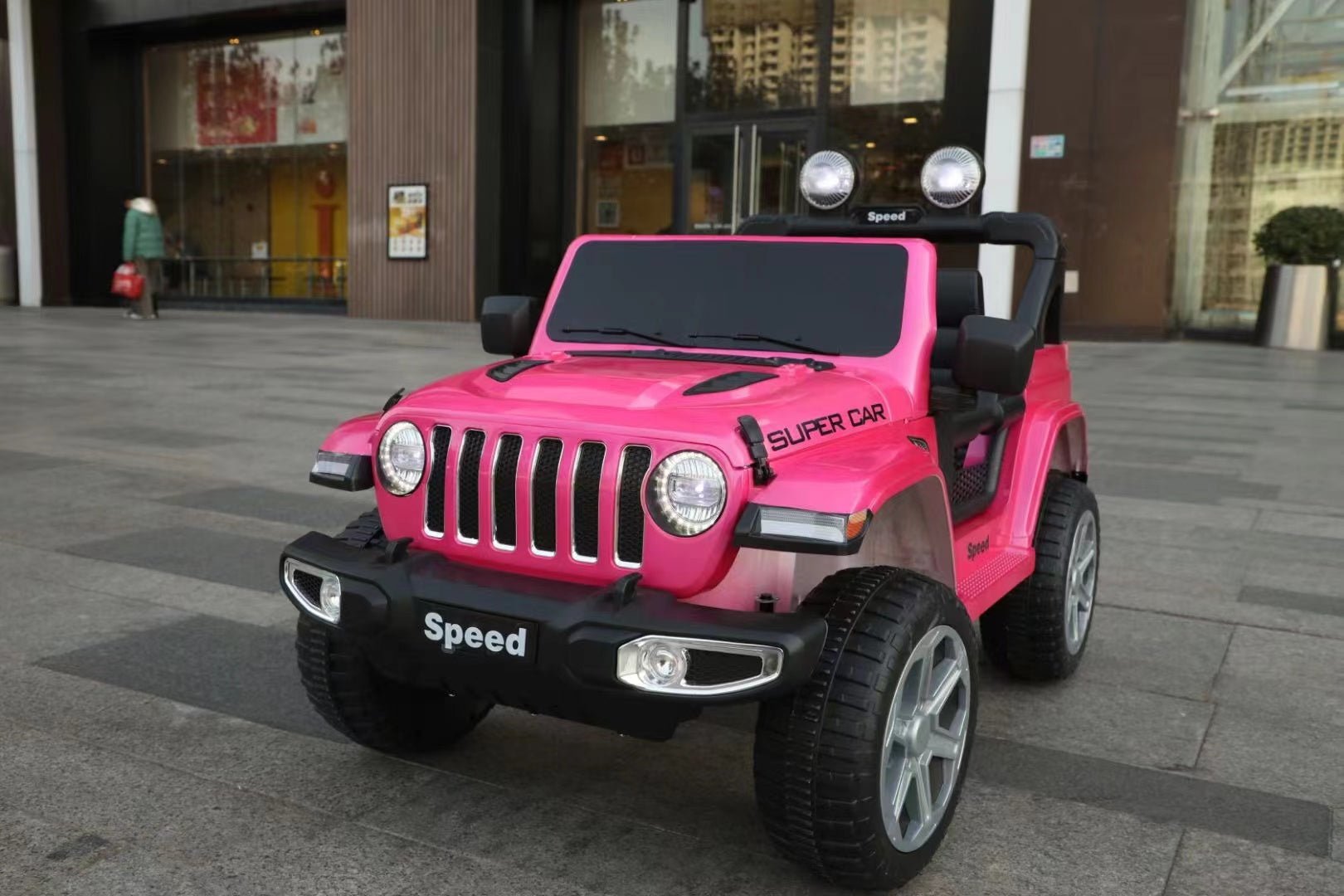 12V Jeep Rubicon 4x4 2 Seater Kids Ride On Car - Baby Cars