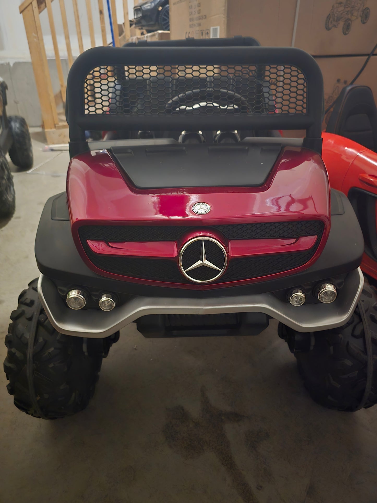 Mercedes Benz UNIMOG | 4x4 2 Seater| Battery Car for Kids | Baby Cars