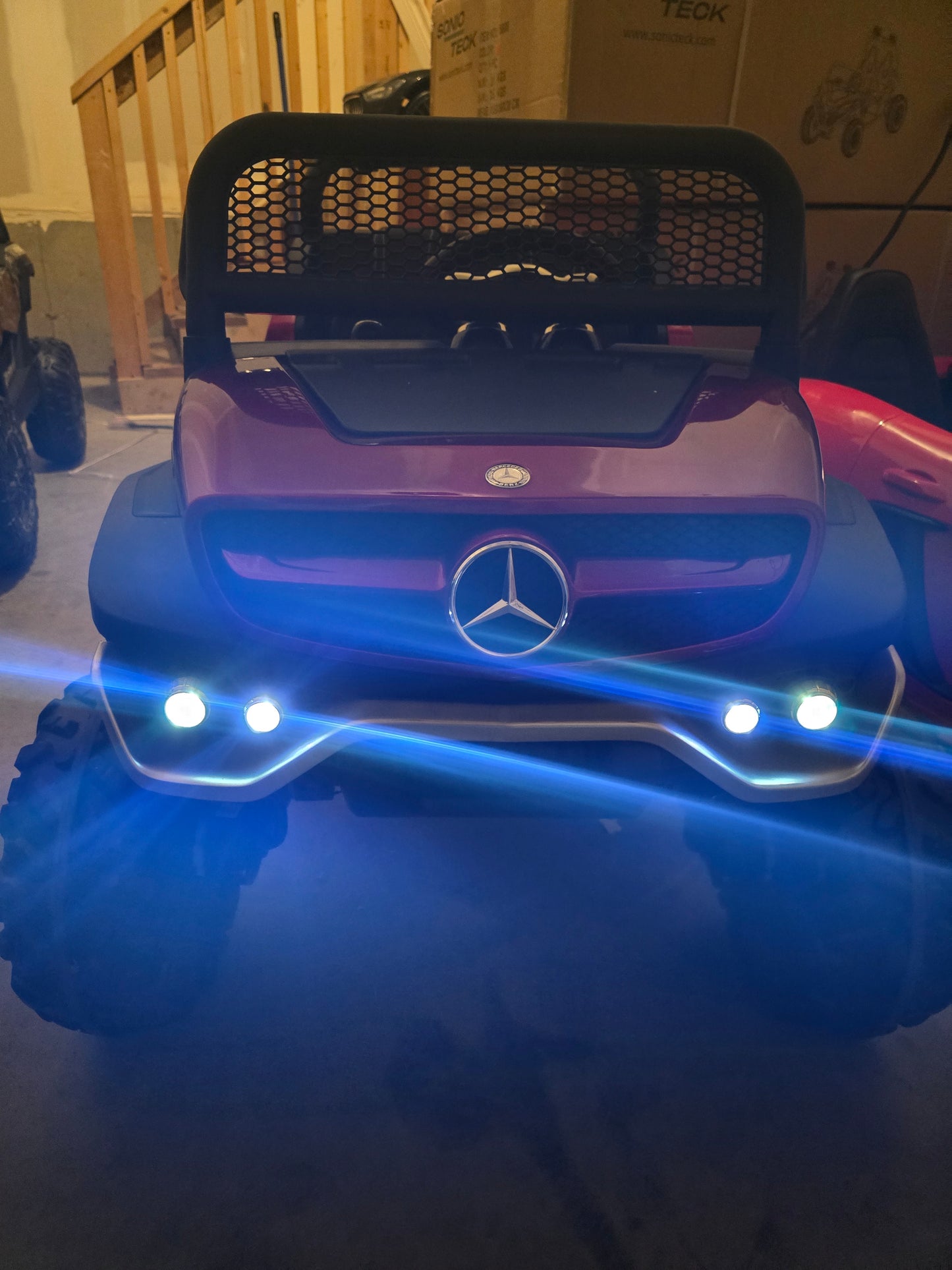 Mercedes Benz UNIMOG | 4x4 2 Seater| Battery Car for Kids | Baby Cars