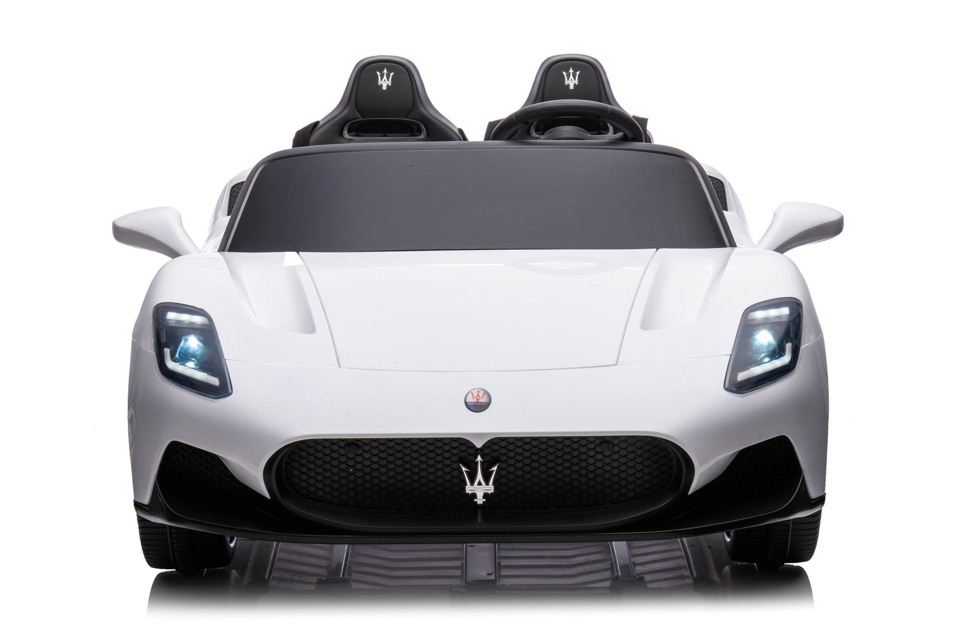 24V Maserati MC 20 Large 2 Seater Kids Ride on Car | Brushless Motor + Bluetooth + 3 Point Harness - Baby Cars