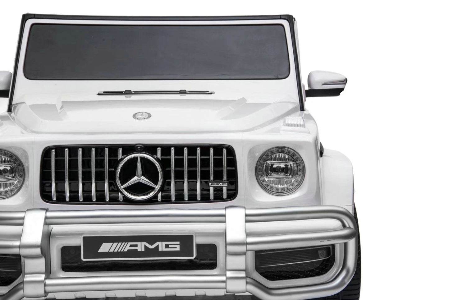 24V Mercedes Benz G63 AMG 4x4 2 Seater Kids Ride On Car | 3 Point Harness + Bluetooth - Baby Cars