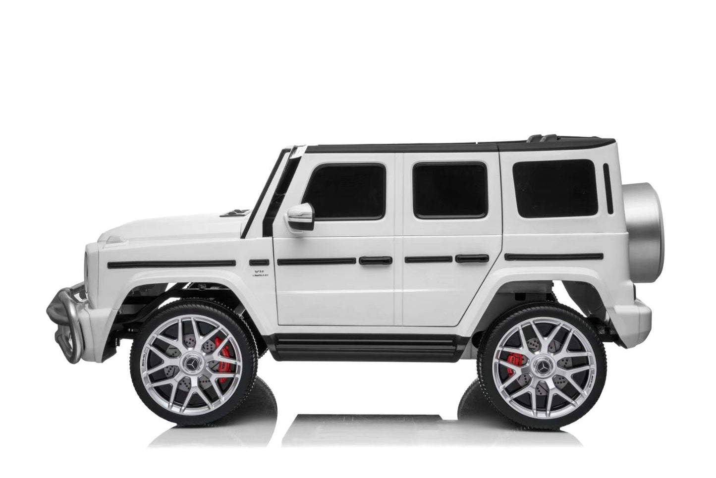 24V Mercedes Benz G63 AMG 4x4 2 Seater Kids Ride On Car | 3 Point Harness + Bluetooth - Baby Cars