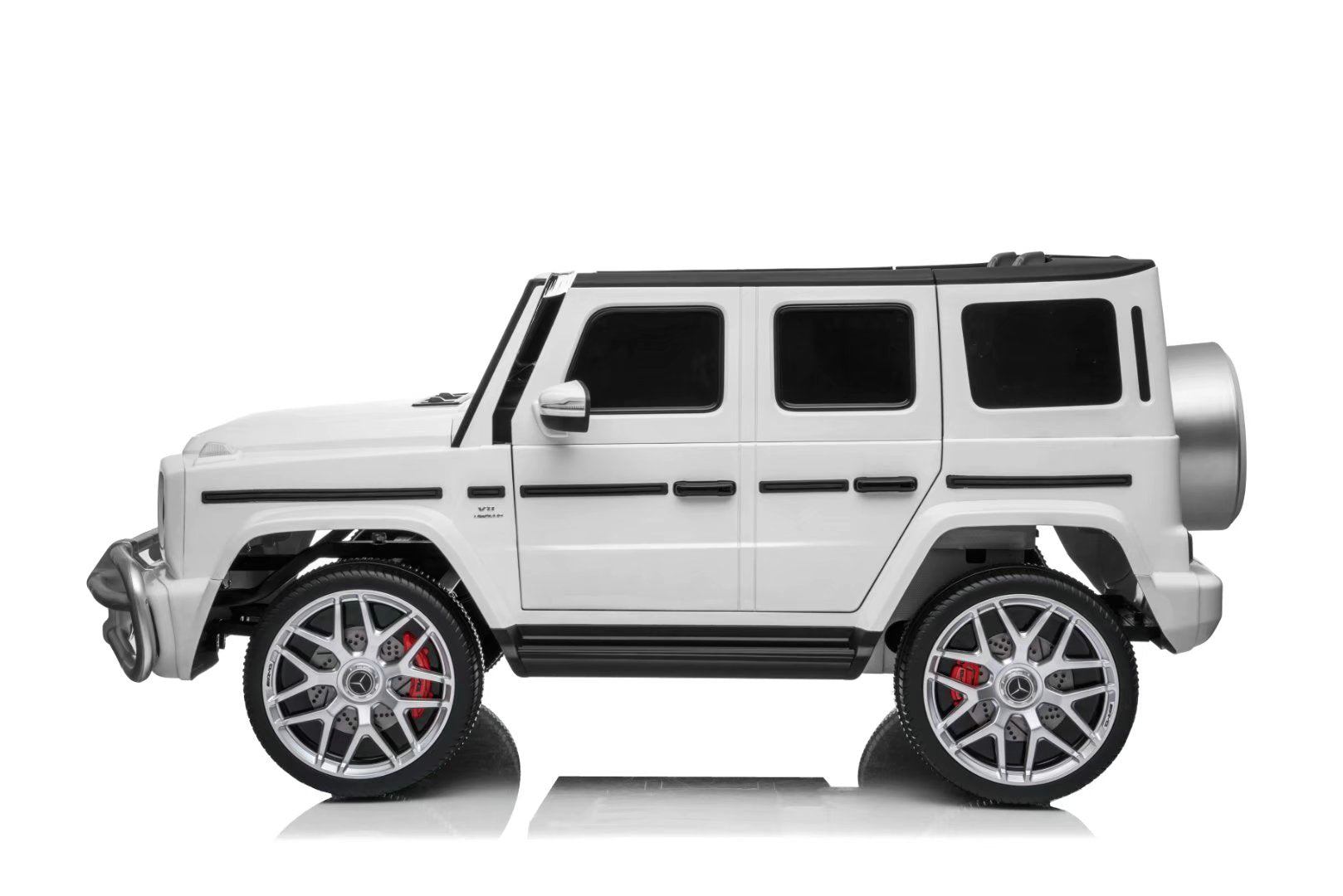 24V Mercedes Benz G63 AMG 4x4 2 Seater Kids Ride On Car | 3 Point Harness + Bluetooth - Baby Cars