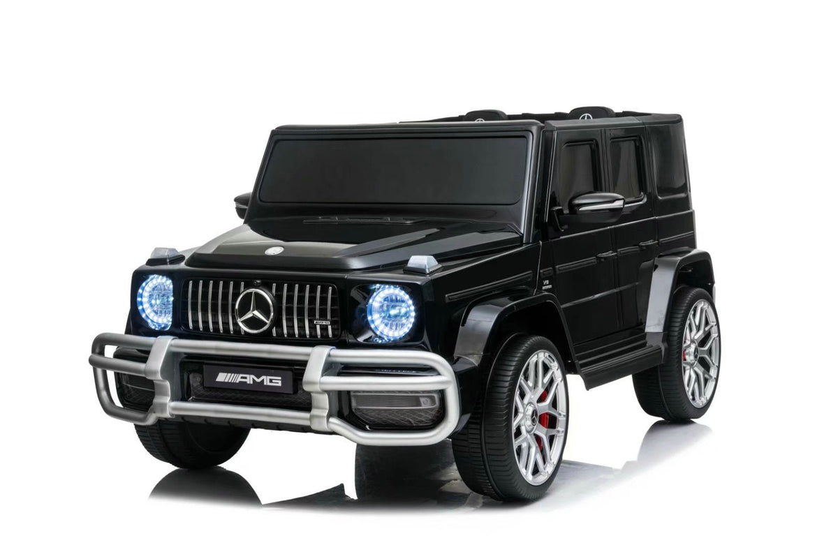 24V Mercedes Benz G63 AMG 4x4 2 Seater Kids Ride On Car | 3 Point Harness + Bluetooth - Baby Cars
