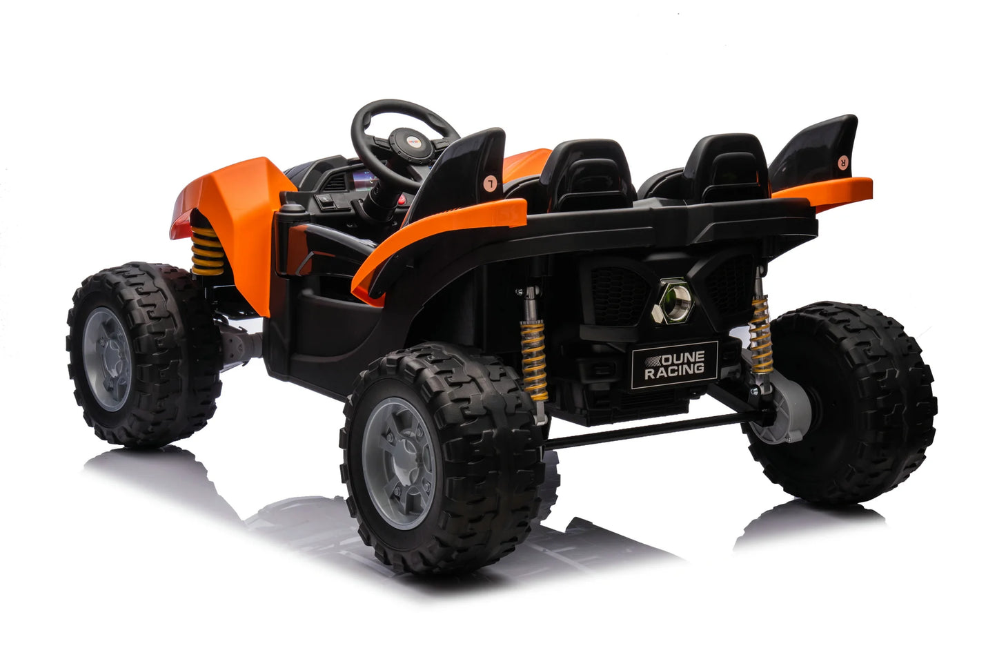 Shark Dune Racer 24V | 4x4 | 2-Seater | Electric Dune Buggy | Rubber Wheels | Leather Seats | Metal Chassis