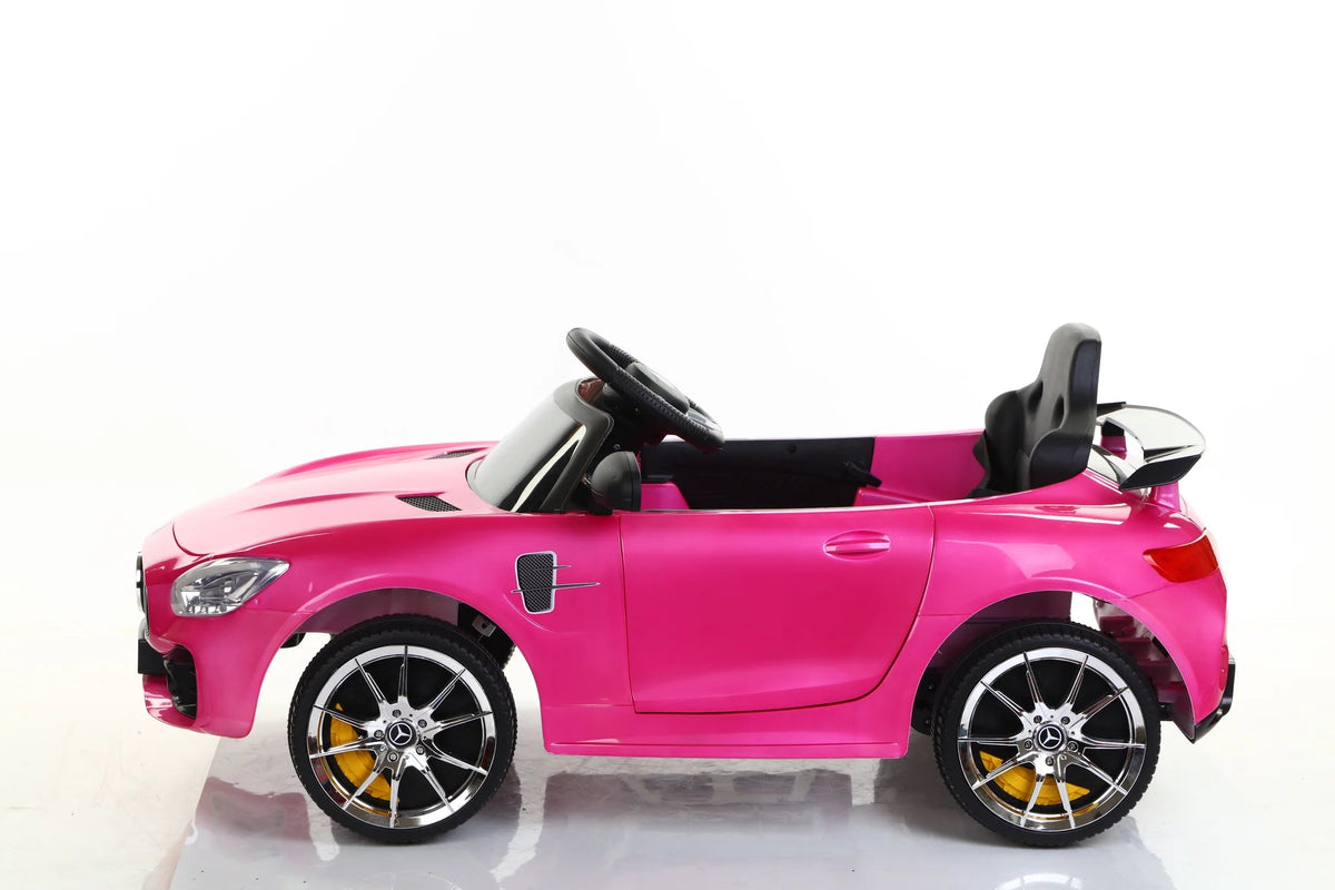 Pre-Order: Mercedes Benz GTR 12V Kids Ride On Car | Hydraulics Function - Baby Cars