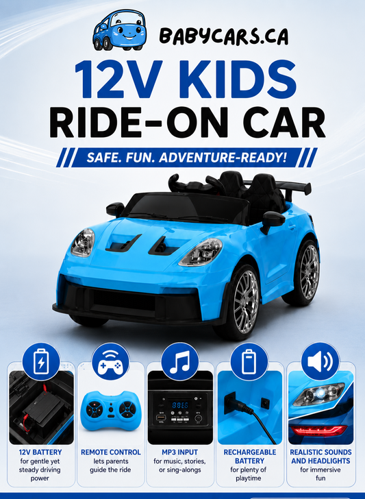 12 Volt | Kids Ride On Car | Remote Control | Baby Cars